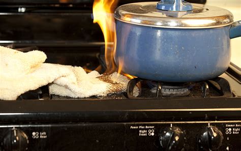 gas hob left on all night